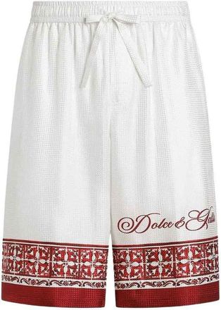 Dolce & Gabbana Pants Maiolica 5L Rubino