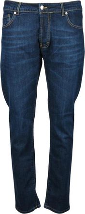 Costume National Stijlvolle C N C jeans - Heren - Slim Fit Jeans - Blauw - W32 - Katoen - Jeans