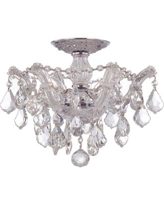 Crystorama 3-Light Maria Theresa Semi Flush