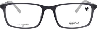 Flexon Demo Rectangular Mens Eyeglasses FLEXON EP8021 020 54