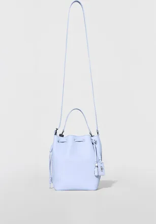 Alo Mini Balance Bag in Light Provence Blue Leather