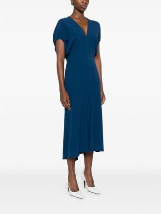 Victoria Beckham Dkoce Dress - Blue