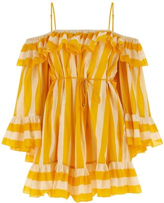 Zimmermann Yellow Daylight dress