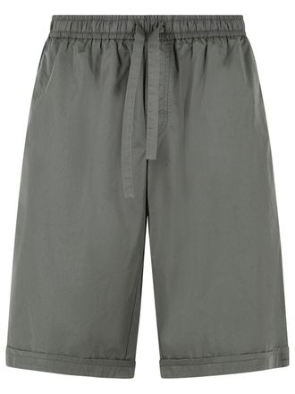 Dolce & Gabbana grijsgroene katoenen short