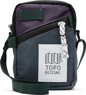 Topo Designs Mini Shoulder Bag Cross Body Handbags Nightshade/Slate, Nylon