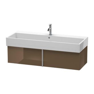 Duravit Mueble De Pared Duravit Vero Air 118,4 X 43,1 Cm, 1 Extra&iacute;ble, Para Vero Air 235012, Color (frente/cuerpo): Marr&oacute;n Oliva Laca Alto Brillo - Va61290616