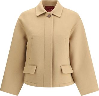 Gucci Zipped Wool Caban