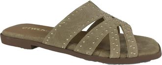 Catwalk Butterfly Slip-On Schoenen - Dames - Sandalen - Bruin - 38 EU - Schoenen