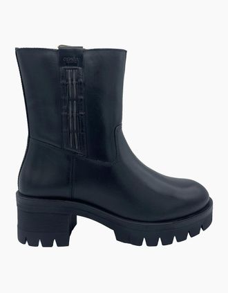 Osprey Womens Osprey London The Indiana Leather Womens Black Boots - Size: 7