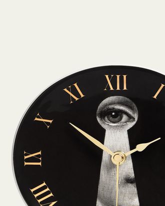 Fornasetti Serratura Table Clock