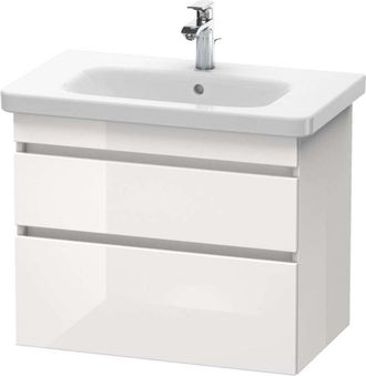 Duravit Duravit - Durastyle, Mueble Bajo Pared 6481, 2 Cajones, 730mm, Para