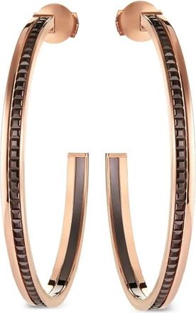Boucheron 18kt rose gold Quatre Classique earrings - women - Stone/18kt Rose Gold - One Size - Pink