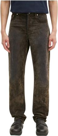 Helmut Lang Slim-fit Jeans - Heren - Regular Fit Jeans - Groen - W34 - Jeans