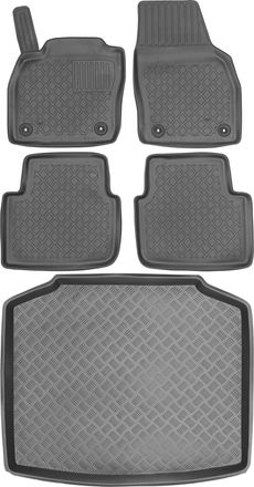 OEM Juego De Alfombrillas Para Coche Y Maletero Para Skoda Scala Hatchback A Partir De 2019