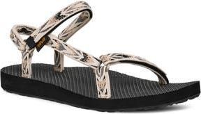 Teva Original Universal Slim Sandal in Archive Wings White/Black at Nordstrom Rack, Size 11