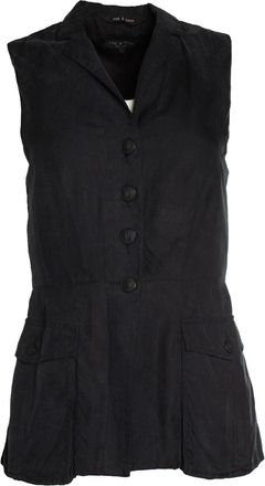 Rag & Bone Lange vest in blauw