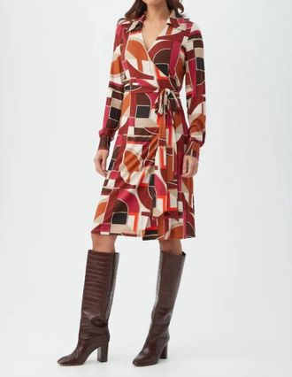 Trina Turk Makeba Dress In Multi Color