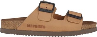 Mephisto Slipper in Chestnut Brown - Heren - Sandalen - Bruin - 47 EU - Schoenen