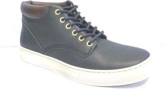 Timberland Leren Sneakers - Heren - Veterlaarzen - Blauw - 44 1/2 EU - Leer - Schoenen