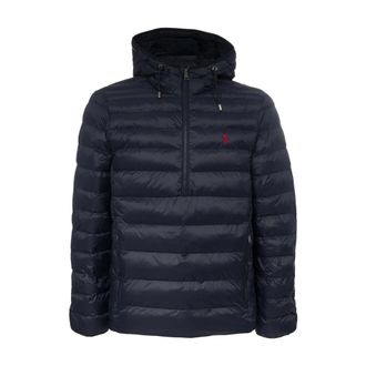 Polo Ralph Lauren Jassen, Heren, Blauw, S, Polyester, Down Jassen