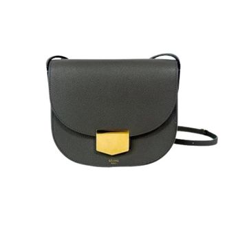 Celine Pre-owned Cross Body Bags, female, Gray, Size: ONE SIZE Pre-owned Trott bag