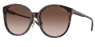 Vogue Eyewear VO5509SF Asian Fit W65613 Womens Sunglasses Tortoiseshell Size 57