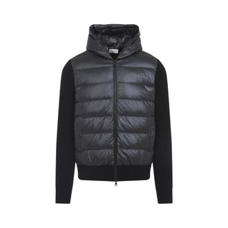 Moncler Black Long Sleeves Puffer Jacket