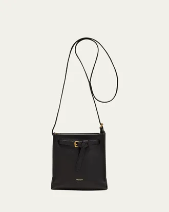 Oroton Margot Tiny Leather Bucket Bag
