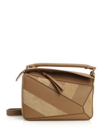 Loewe Small Puzzle Bag Handbags Marrone-Donna