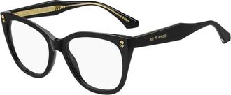 Etro 0094 Optisch Montuur - Dames - Brillen - Zwart - 53 MM - Accessoires