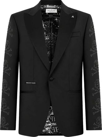 Philipp Plein Blazer Skull - - Jackets - Uomo - Nero - 3XL