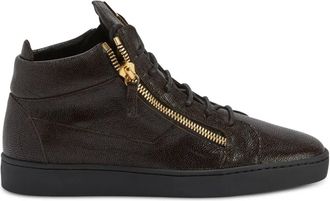 Giuseppe Zanotti Sneakers Kriss in pelle - Marrone