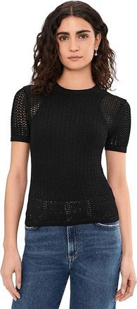 Joe's The Crochet Baby T-Shirts Womens Clothing Black : MD, Polyester/Rayon