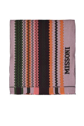 Missoni Brown Wool Scarf