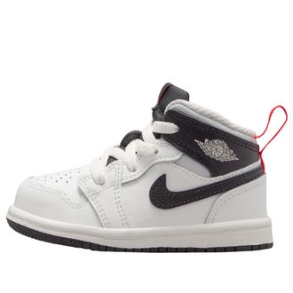 Nike Jordan (TD) Air Jordan 1 Mid Summit White Infrared DQ8425-109