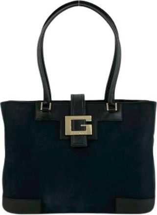 Gucci Pre-owned Tote Bags, female, Black, Size: ONE SIZE Pre-owned Tote Bag