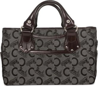 Celine Borsa tote Boogie con monogramma 1990-2000 - Nero