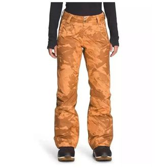 The North Face Mens The North Face Sally Snow Pants Brown Camo Insulated Waterproof PHC154