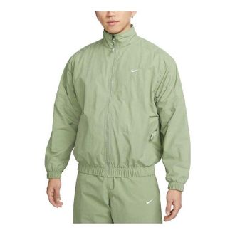 Nike NRG Solo Swoosh Woven Track Jacket Oil Green DQ5201-386