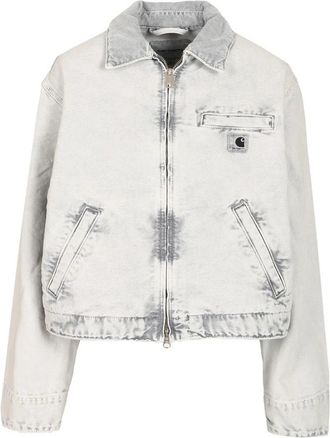 Carhartt Work in Progress Emery Jacket - Dames - Spijkerjassen - Grijs - L - Jassen