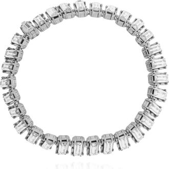 Jil Sander Crystal Bracelet - Dames - Armbanden - Grijs - S - Accessoires
