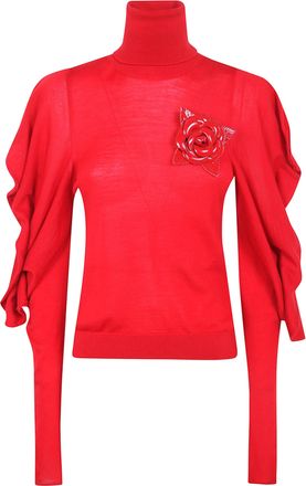 Blumarine Fine-Knit Wool Sweater