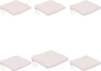 EDÈN JARDÍ Pack 6 cojines para sillones de exterior repelente al agua rosa