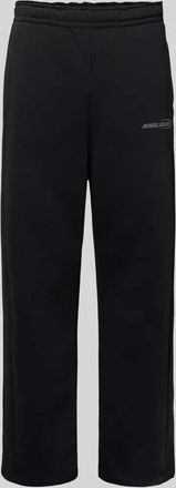 Karl Kani Straight Leg Sweatpants mit Label-Print Modell Kani Ellipse in Black, Größe M