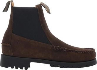 Sebago Calliope Suede Lug - Heren - Chelseaboots - Bruin - 43 EU - Leer - Schoenen