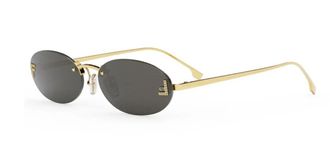 Fendi FE4075US 30A Womens Sunglasses Gold Size 54