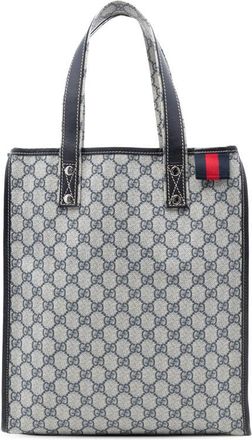 Gucci Pre-owned Gucci GG Supreme Web Tote Ladies 211135 203998
