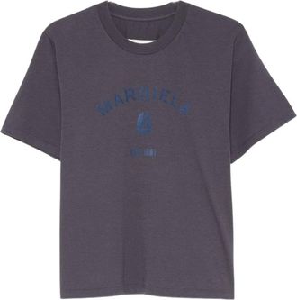Maison Margiela Mujer, Camisetas, Azul, Talla: M