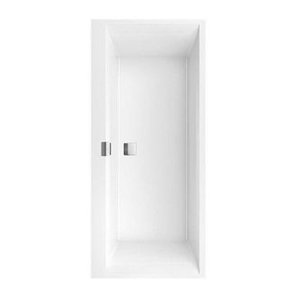 Villeroy & Boch Villeroy&boch - Sistema De Hidromasaje, Squaro Edge 12, Ba&ntilde;era, Ubq170sqe2dv, Rectangular, Quaryl, 1700 X 750 Mm, Blanco, Hydropool Entry (he), Sumini