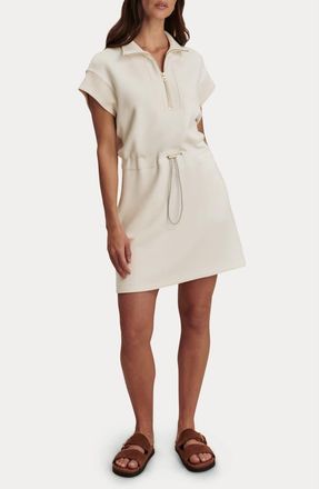 Varley Avaya Half-Zip Minidress in Pristine at Nordstrom, Size X-Small
